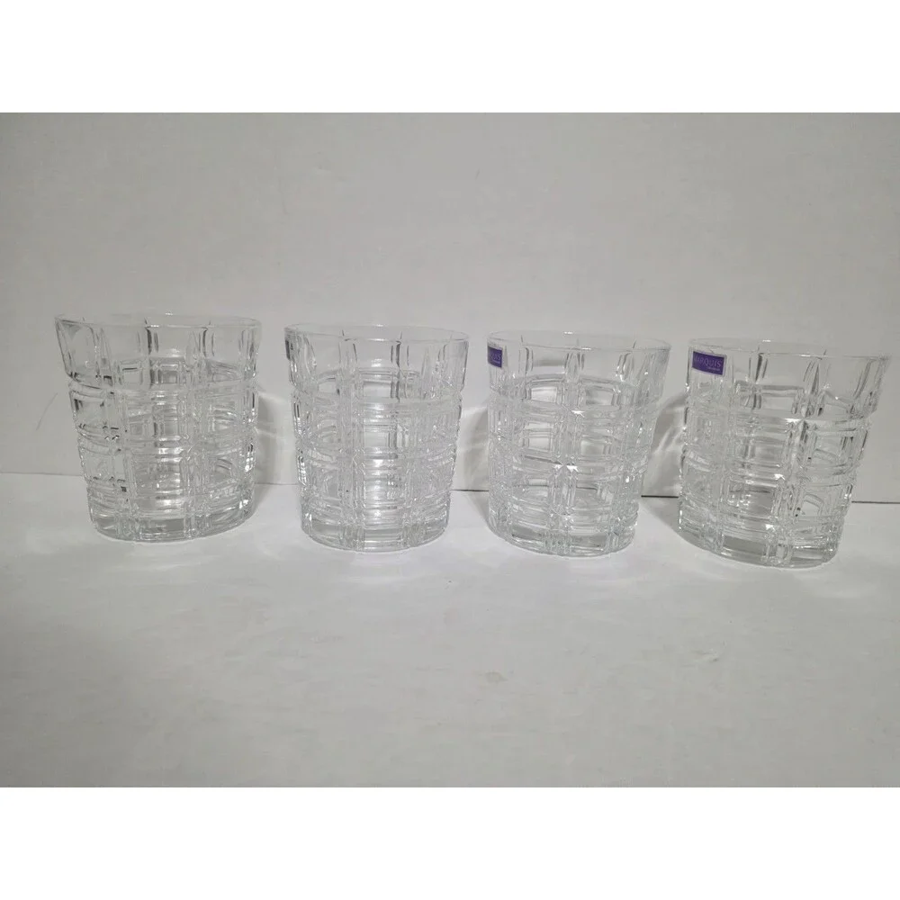 Waterford Marquis Crosby Set Of 4 Double Old Fashioned Whiskey Glasses
